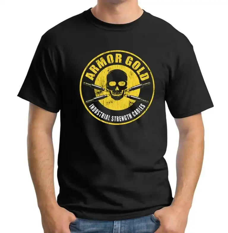 Armor Gold Cables T-Shirt - Image 3